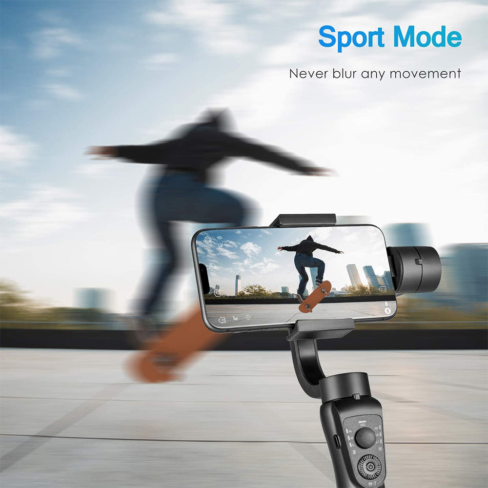 Three-Axis Handheld Gimbal Stabilizer, Mobile Phone Stabilizer