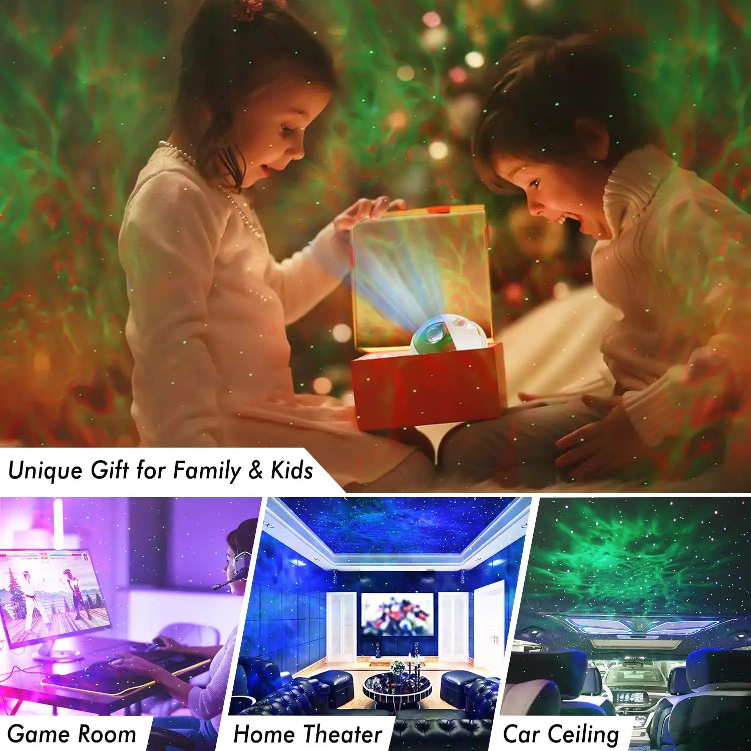 Astronaut Galaxy Projector Star Projector Galaxy Night Lights with Remote Control Nebula Astronaut Projector for Kids Bedroom